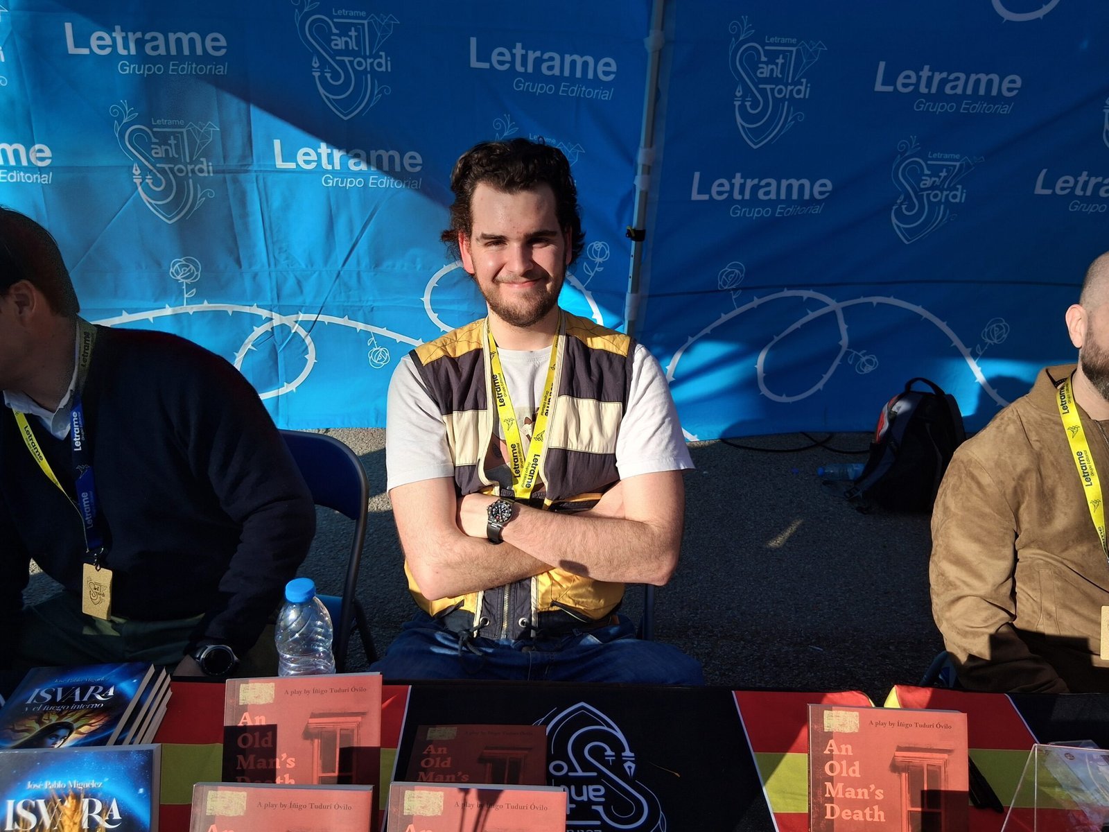 Íñigo Tudurí Óvilo presenta An Old Man’s Death en Sant Jordi 2025 con Editorial Letrame